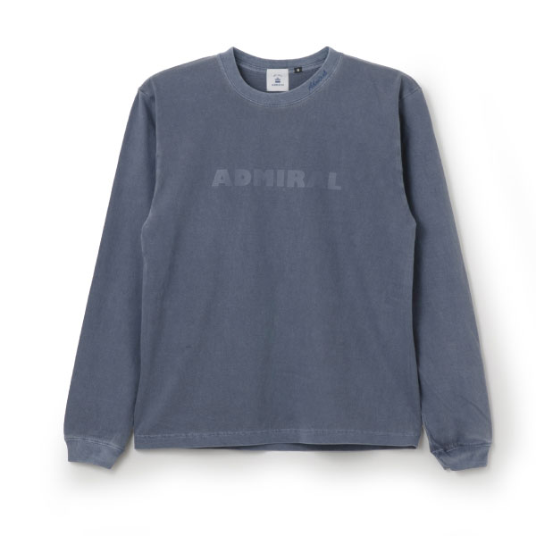 アドミラル ピグメントロングスリーブTシャツ （ ANUN607-30 ）[ Admiral MS メンズ ]26FW【メーカー取寄せ商品】