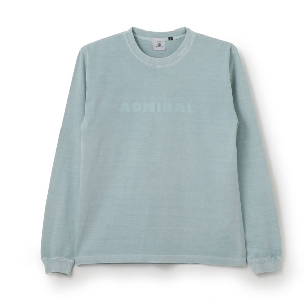 アドミラル ピグメントロングスリーブTシャツ （ ANUN607-39 ）[ Admiral MS メンズ ]26FW【メーカー取寄せ商品】