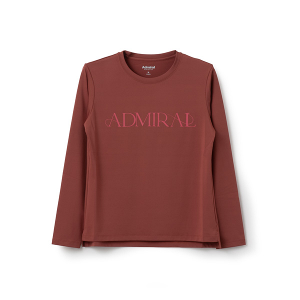 【別注数量限定】アドミラル セリフロゴプラクティスL/S TEE （ ATLA39W-40 ）[ Admiral LS レディース ]25FW※ウインザーオリジナル