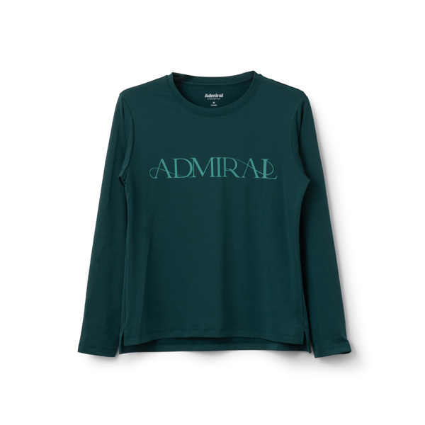 【別注数量限定】アドミラル セリフロゴプラクティスL/S TEE （ ATLA39W-60 ）[ Admiral LS レディース ]25FW※ウインザーオリジナル