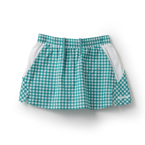 【SALE】アドミラル ギンガムチェックスリットヘムスコート （ ATLA415-60 ）[ Admiral SK レディース ]24SS