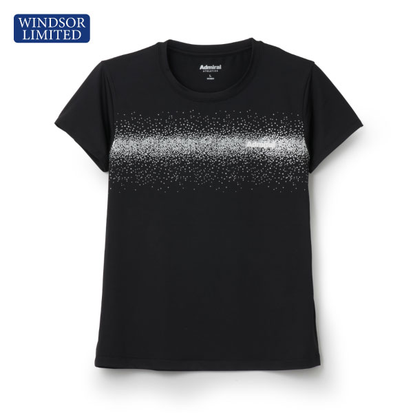【予約商品 3月中旬発売予定】アドミラル ラメフロントラインTEE （ ATLA41W-10 ）[ Admiral LS レディース ]26SS※ウインザーオリジナル