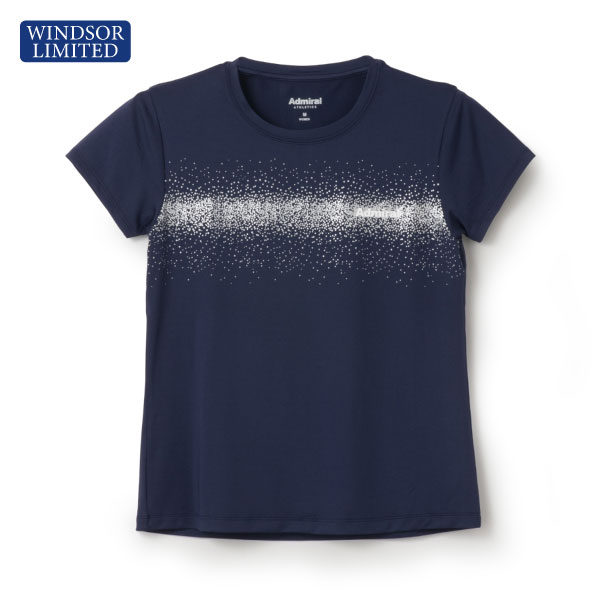 【予約商品 3月中旬発売予定】アドミラル ラメフロントラインTEE （ ATLA41W-30 ）[ Admiral LS レディース ]26SS※ウインザーオリジナル