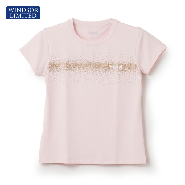 【予約商品 3月中旬発売予定】アドミラル ラメフロントラインTEE （ ATLA41W-48 ）[ Admiral LS レディース ]26SS※ウインザーオリジナル