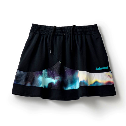 【SALE】アドミラル ペプラムヘムグラフィックスコート （ ATLA434-10 ）[ Admiral SK レディース ]24FW