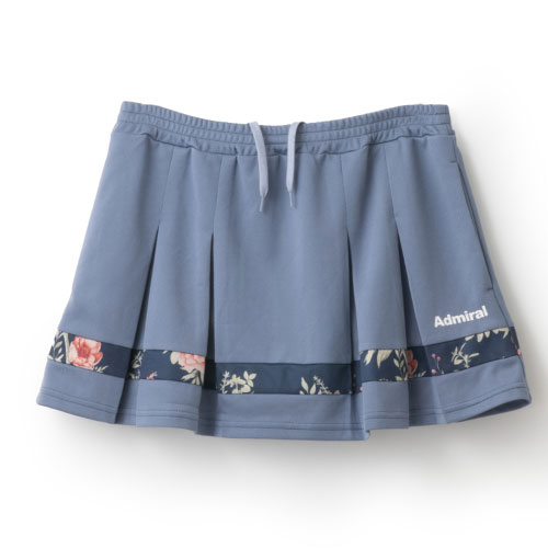 【SALE】アドミラル フラワーラインボックスプリーツスコート （ ATLA516-34 ）[ Admiral SK レディース ]25SS