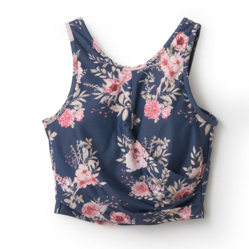 アドミラル フラワーグラフィッククロスブラトップ （ ATLA526-34 ）[ Admiral US レディース ]25SS