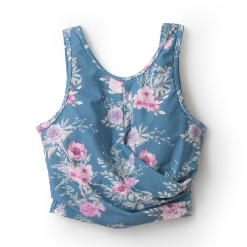 アドミラル フラワーグラフィッククロスブラトップ （ ATLA526-35 ）[ Admiral US レディース ]25SS