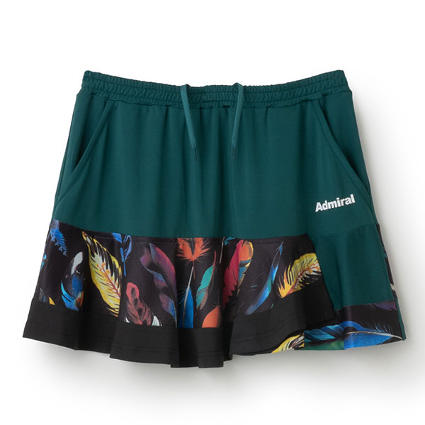 アドミラル アシメレイヤードグラフィックスコート （ ATLA536-60 ）[ Admiral SK レディース ]25FW