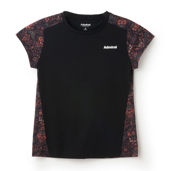 アドミラル バックレイヤードスリットダマスクTEE （ ATLA549-40 ）[ Admiral LS レディース ]25FW
