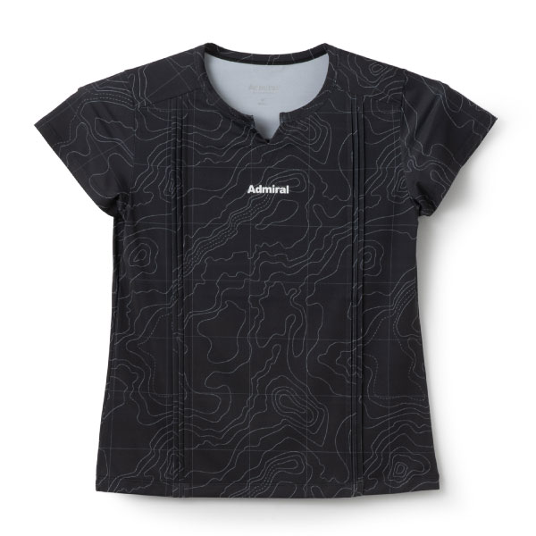 【販売開始前商品 3月上旬発売予定】アドミラル ピンタックフルグラフィックTEE （ ATLA601-10 ）[ Admiral LS レディース ]26SS