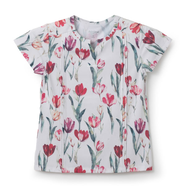 【販売開始前商品 3月上旬発売予定】アドミラル ピンタックフルグラフィックTEE （ ATLA601-48 ）[ Admiral LS レディース ]26SS