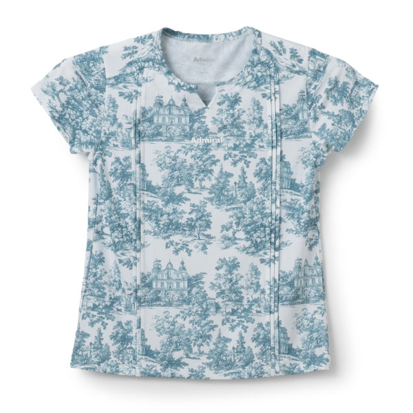 【販売開始前商品 3月上旬発売予定】アドミラル ピンタックフルグラフィックTEE （ ATLA601-60 ）[ Admiral LS レディース ]26SS