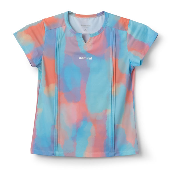 【販売開始前商品 3月上旬発売予定】アドミラル ピンタックフルグラフィックTEE （ ATLA601-91 ）[ Admiral LS レディース ]26SS
