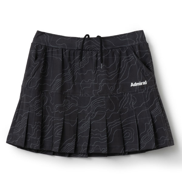 【販売開始前商品 3月上旬発売予定】アドミラル グラフィックプリーツスコート （ ATLA604-10 ）[ Admiral SK レディース ]26SS