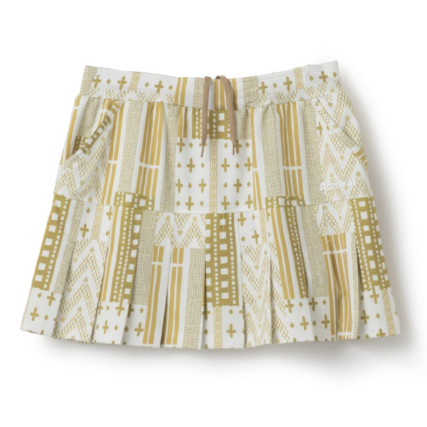 【販売開始前商品 3月上旬発売予定】アドミラル グラフィックプリーツスコート （ ATLA604-70 ）[ Admiral SK レディース ]26SS