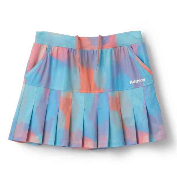 【販売開始前商品 3月上旬発売予定】アドミラル グラフィックプリーツスコート （ ATLA604-91 ）[ Admiral SK レディース ]26SS