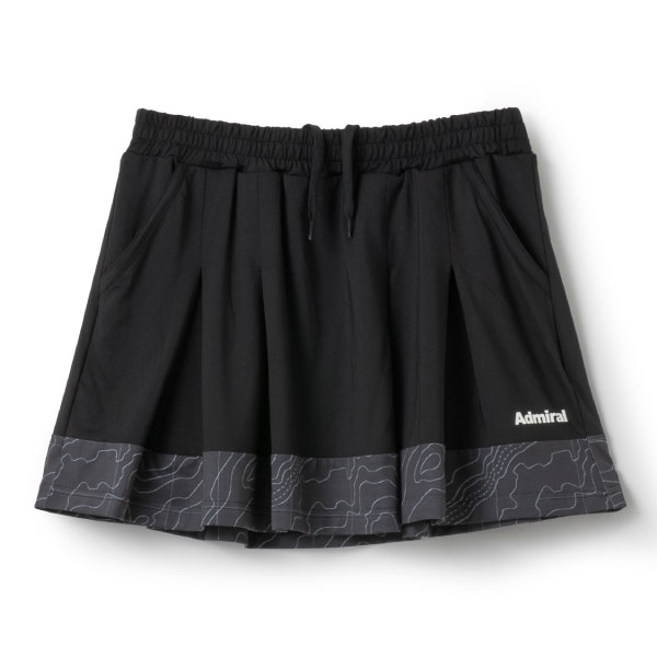 【販売開始前商品 3月上旬発売予定】アドミラル グラフィックヘムタックプリーツスコート （ ATLA605-10 ）[ Admiral SK レディース ]26SS