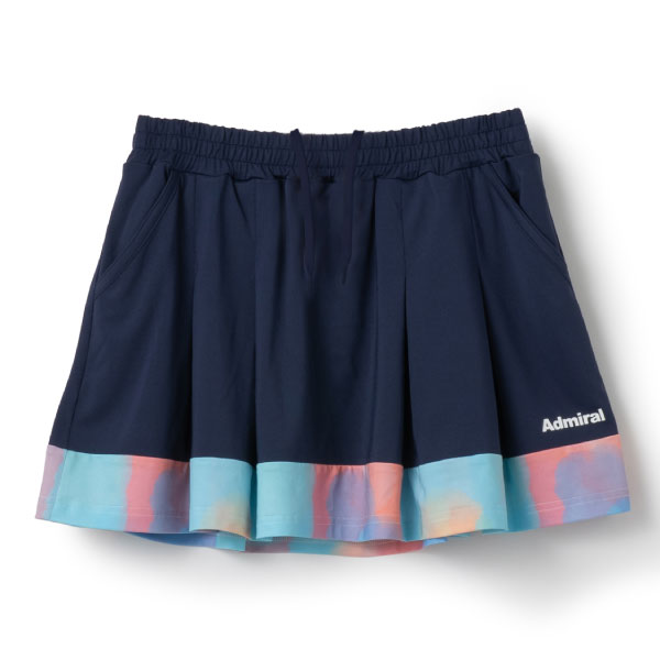 【販売開始前商品 3月上旬発売予定】アドミラル グラフィックヘムタックプリーツスコート （ ATLA605-30 ）[ Admiral SK レディース ]26SS