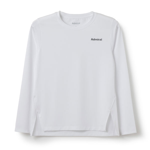 【販売開始前商品 3月上旬発売予定】アドミラル サイドスリットヘムL/S TEE （ ATLA611-00 ）[ Admiral LS レディース ]26SS