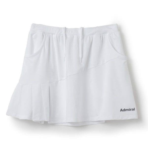 【販売開始前商品 3月上旬発売予定】アドミラル アシメタックプリーツスコート （ ATLA612-00 ）[ Admiral SK レディース ]26SS