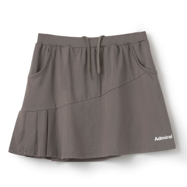 【販売開始前商品 3月上旬発売予定】アドミラル アシメタックプリーツスコート （ ATLA612-25 ）[ Admiral SK レディース ]26SS