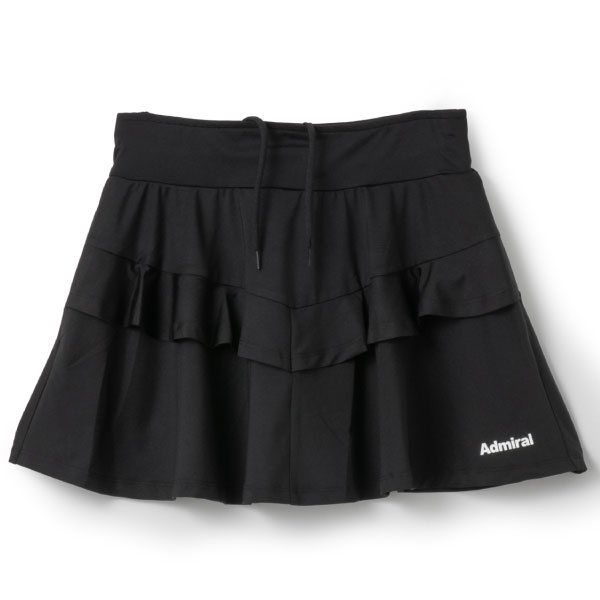 【販売開始前商品 3月上旬発売予定】アドミラル フリルティアードスコート （ ATLA613-10 ）[ Admiral SK レディース ]26SS