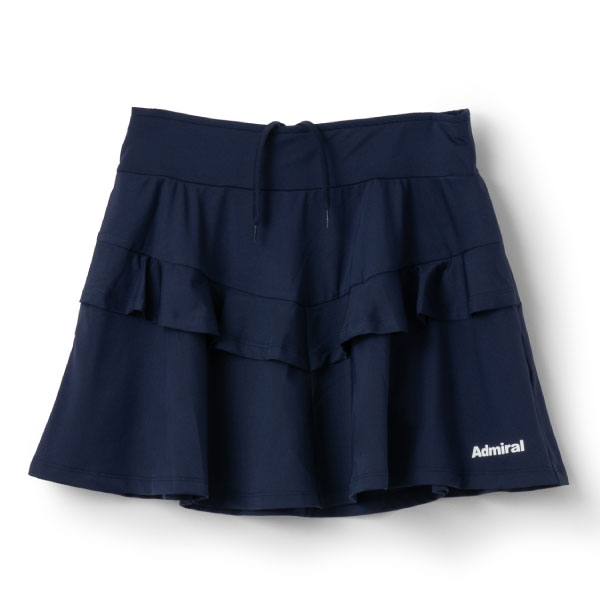 【販売開始前商品 3月上旬発売予定】アドミラル フリルティアードスコート （ ATLA613-30 ）[ Admiral SK レディース ]26SS