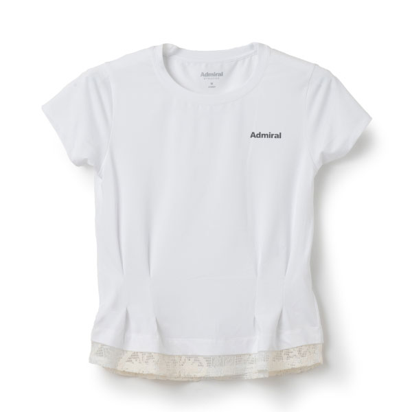 【販売開始前商品 3月上旬発売予定】アドミラル レースヘムタックフレアTEE （ ATLA615-00 ）[ Admiral LS レディース ]26SS