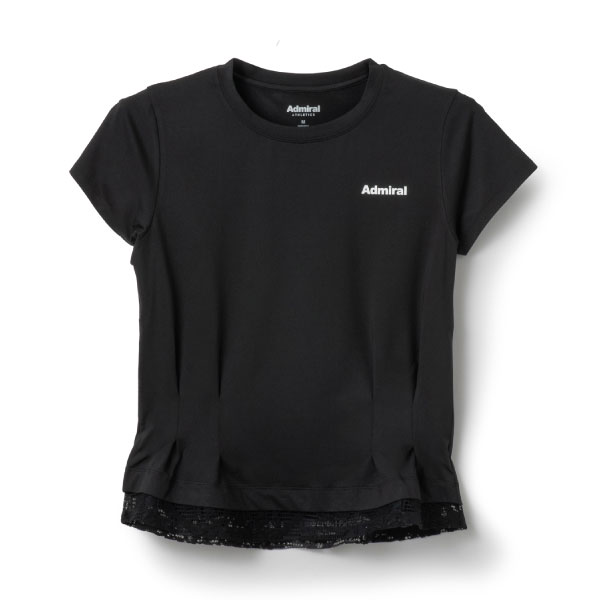 【販売開始前商品 3月上旬発売予定】アドミラル レースヘムタックフレアTEE （ ATLA615-10 ）[ Admiral LS レディース ]26SS