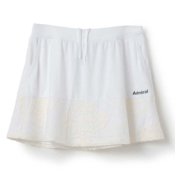 【販売開始前商品 3月上旬発売予定】アドミラル レースレイヤードフレアスコート （ ATLA616-00 ）[ Admiral SK レディース ]26SS