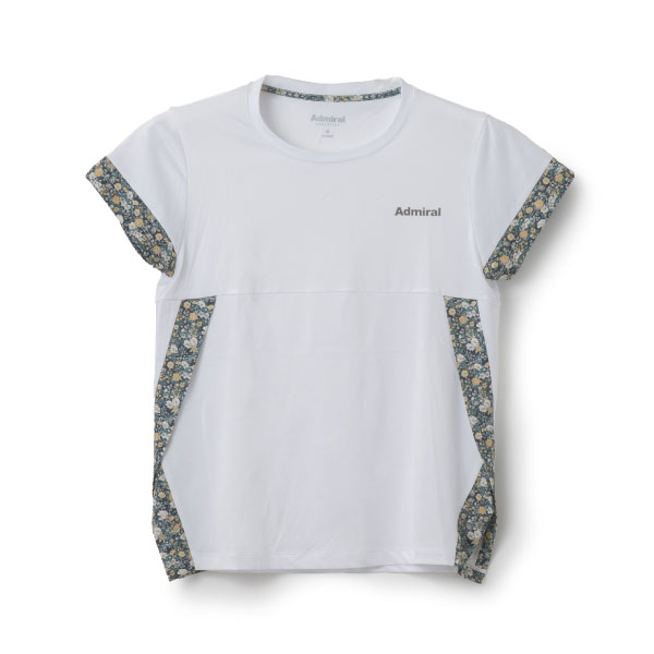 【販売開始前商品 第2弾 3月中旬発売】アドミラル フラワープリントサイドスリットTEE （ ATLA619-00 ）[ Admiral LS レディース ]26SS
