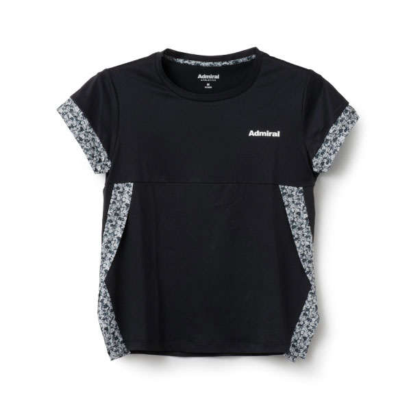 【販売開始前商品 第2弾 3月中旬発売】アドミラル フラワープリントサイドスリットTEE （ ATLA619-10 ）[ Admiral LS レディース ]26SS