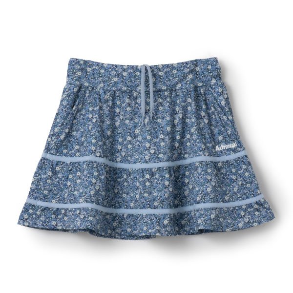 【販売開始前商品 第2弾 3月中旬発売】アドミラル フラワープリントティアードスコート （ ATLA620-34 ）[ Admiral SK レディース ]26SS