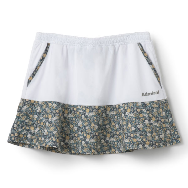 【販売開始前商品 第2弾 3月中旬発売】アドミラル フラワープリントフレアスコート （ ATLA621-00 ）[ Admiral SK レディース ]26SS