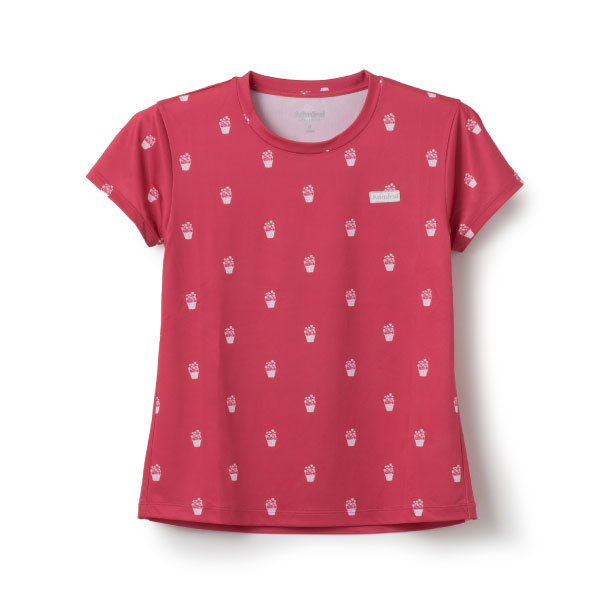 【販売開始前商品 第2弾 3月中旬発売】アドミラル フラワーバスケットアイコンTEE （ ATLA622-40 ）[ Admiral LS レディース ]26SS