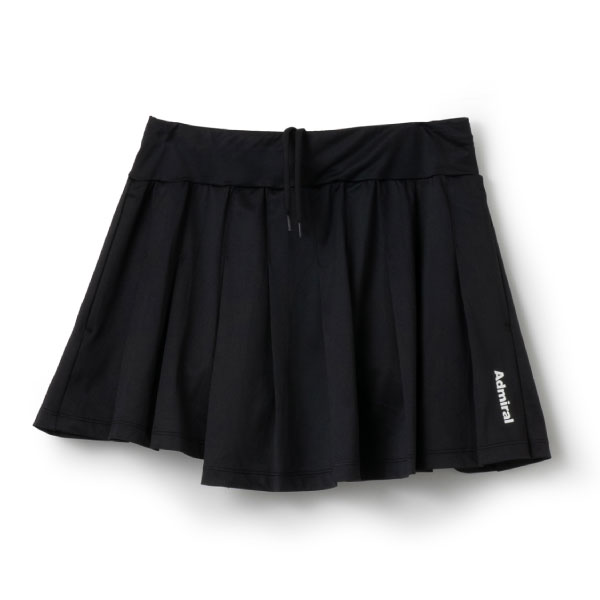 【販売開始前商品 第2弾 3月中旬発売】アドミラル アシメヘムプリーツスコート （ ATLA626-10 ）[ Admiral SK レディース ]26SS