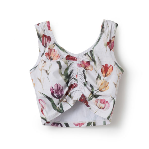 【販売開始前商品 3月上旬発売予定】アドミラル グラフィックギャザーブラトップ （ ATLA635-48 ）[ Admiral LS レディース ]26SS