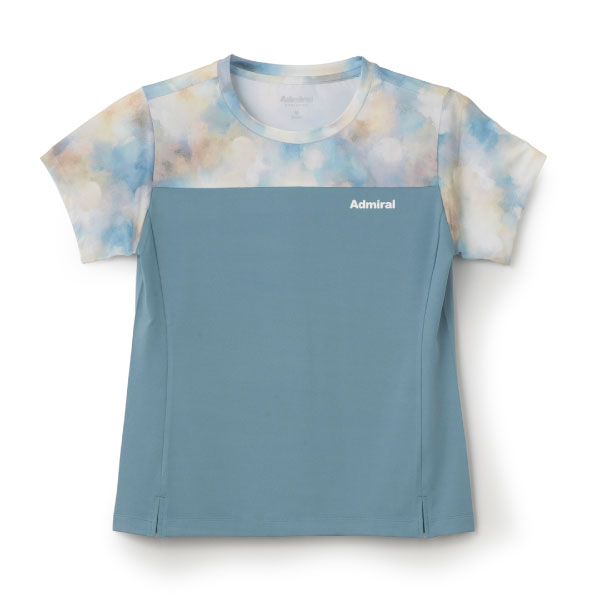【販売開始前商品 8月中旬発売】アドミラル スリットヘムグラフィックTEE （ ATLA640-35 ）[ Admiral LS レディース ]26FW