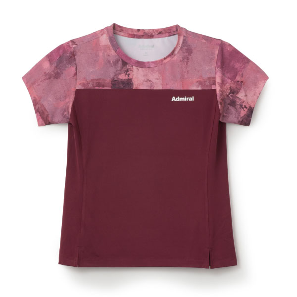 【販売開始前商品 8月中旬発売】アドミラル スリットヘムグラフィックTEE （ ATLA640-55 ）[ Admiral LS レディース ]26FW