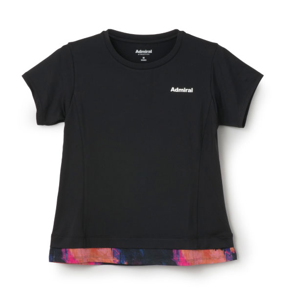 【販売開始前商品 8月中旬発売】アドミラル グラフィックヘムレイヤーTEE （ ATLA641-10 ）[ Admiral LS レディース ]26FW