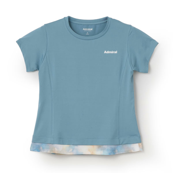 【販売開始前商品 8月中旬発売】アドミラル グラフィックヘムレイヤーTEE （ ATLA641-35 ）[ Admiral LS レディース ]26FW