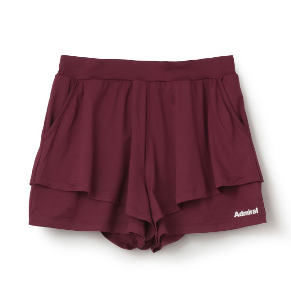 【販売開始前商品 8月中旬発売】アドミラル サイドレイヤードフレアショーツ （ ATLA649-55 ）[ Admiral LSP レディース ]26FW
