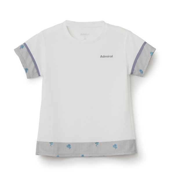 アドミラル ブロッキングフラワーチェックTEE （ ATLA656-01 ）[ Admiral LS レディース ]26FW