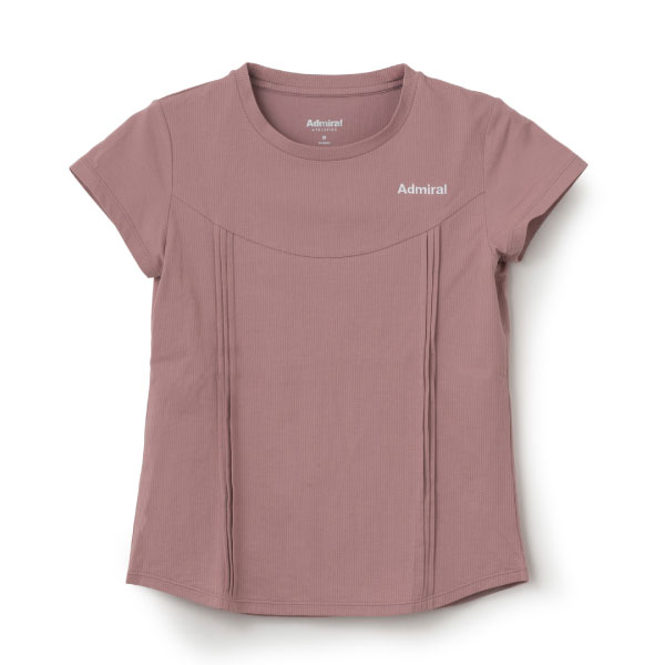 アドミラル ピケサッカーピンタックTEE （ ATLA661-45 ）[ Admiral LS レディース ]26FW
