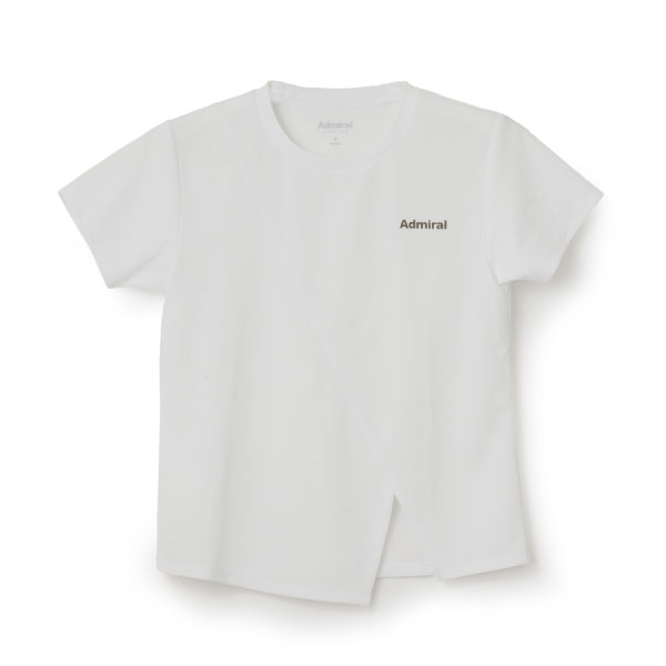 アドミラル アシンメトリースリットTEE （ ATLA668-01 ）[ Admiral LS レディース ]26FW