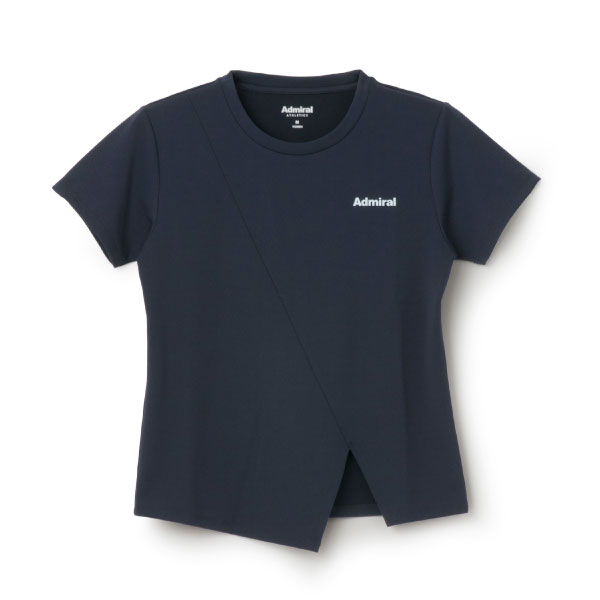 アドミラル アシンメトリースリットTEE （ ATLA668-30 ）[ Admiral LS レディース ]26FW