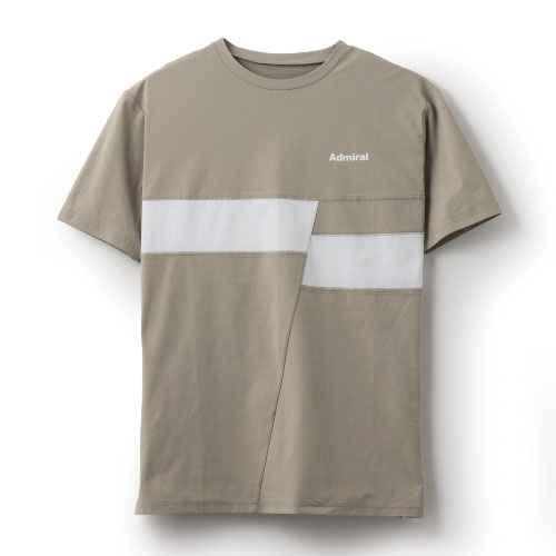 【SALE】アドミラル スライドブロックラインTEE （ ATMA407-29 ）[ Admiral MS メンズ ]24SS
