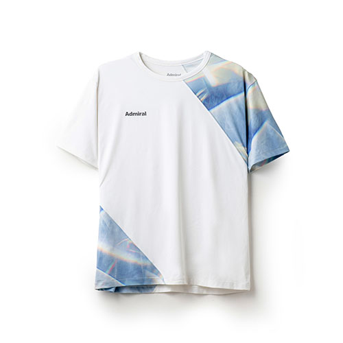 【SALE】アドミラル アシンメトリースラッシュグラフィックTEE （ ATMA419-00 ）[ Admiral MS メンズ ]24FW