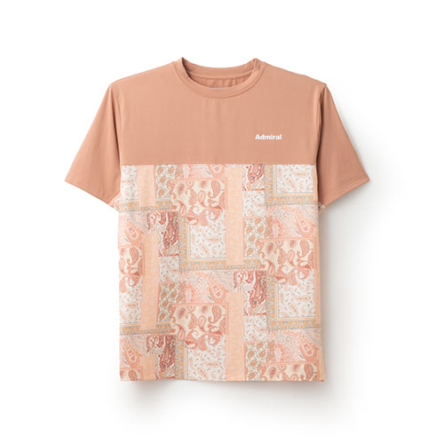 【SALE】アドミラル ブロッキンググラフィックTEE （ ATMA501-46 ）[ Admiral MS メンズ ]25SS